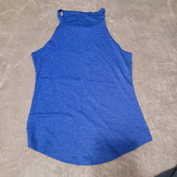 High Neck Colorful Pineapple Tank NWOT - Picture 2 of 3